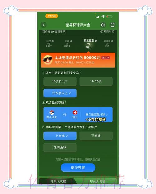 世界杯竞猜APP省钱指南:用最少的钱玩转竞猜游戏 世界杯竞猜APP省钱指南:用最少的钱玩转竞猜游戏
